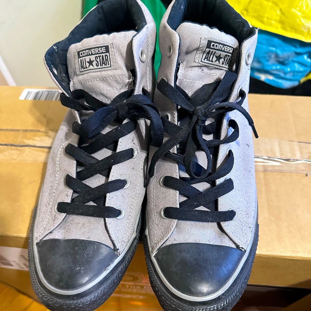 Grey Converse